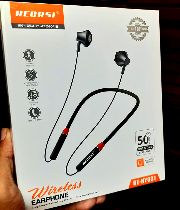Regrsi Neckband Headphone NY31